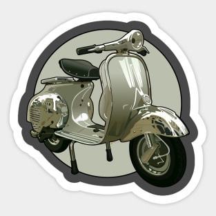 Scooter Vespa Sticker